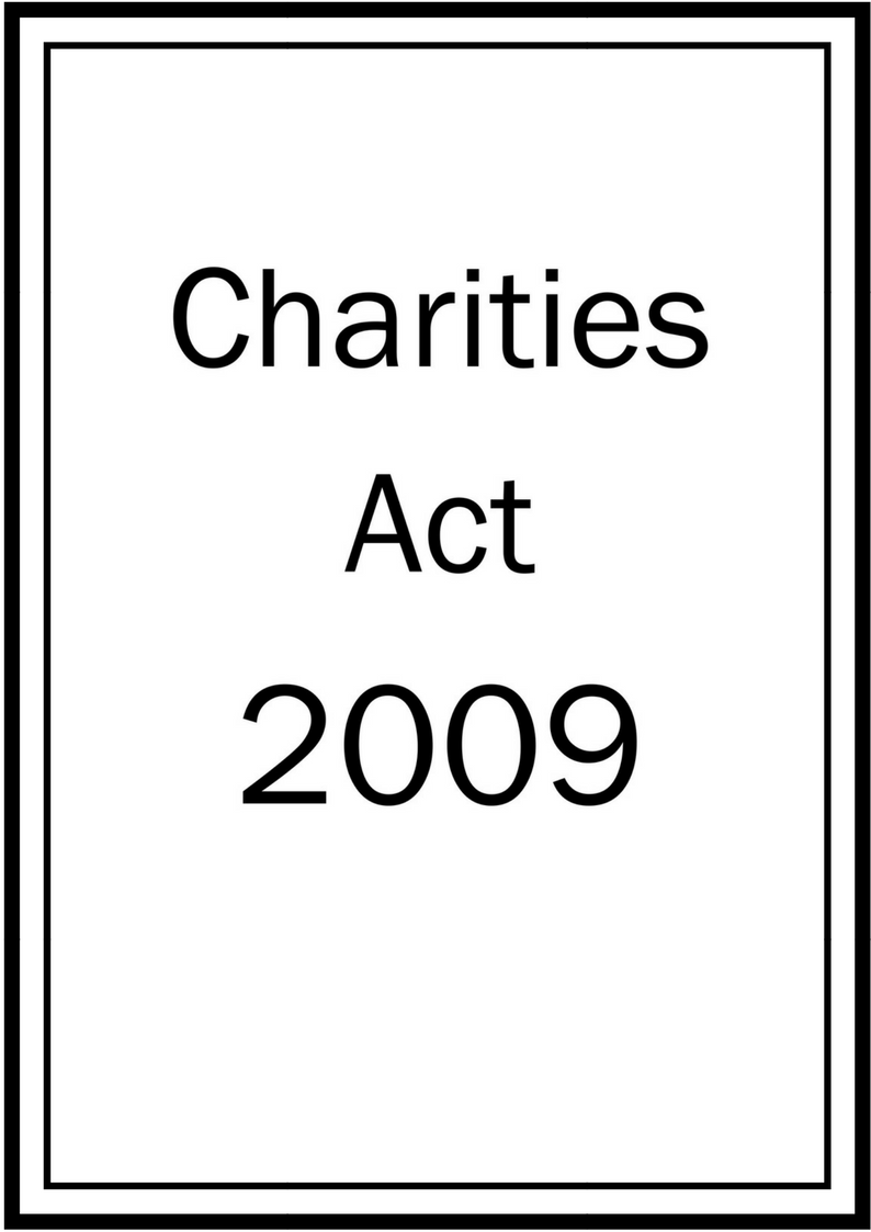 Picture of Charites Act 2009 cover