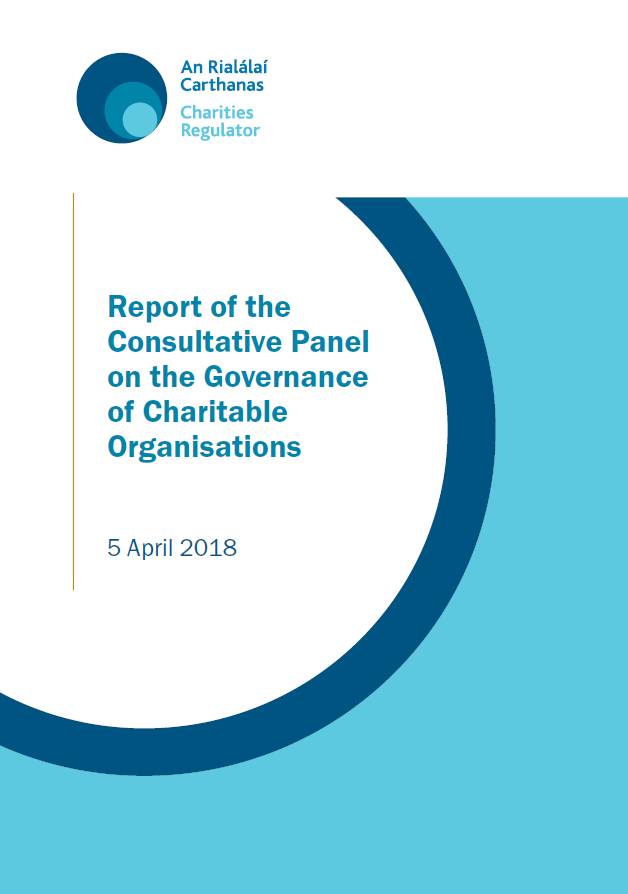 Picture of Report of the Consultative Panel on the Governance of Charitable Organisations - Cover
