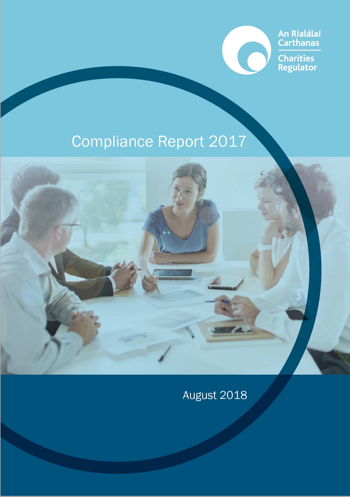 Picture of the front cover of the compliance report 2018