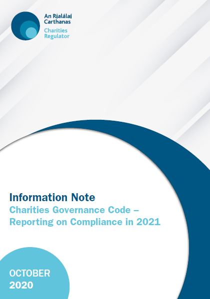 Front Cover of Information Note reporting on compliance in 2021
