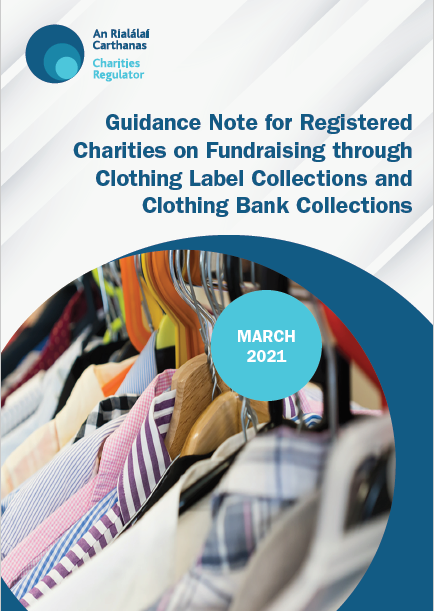 Front Cover image of Guidance Note for Registered Charities on Fundraising through Clothing Label Collections and Clothing Bank Collections