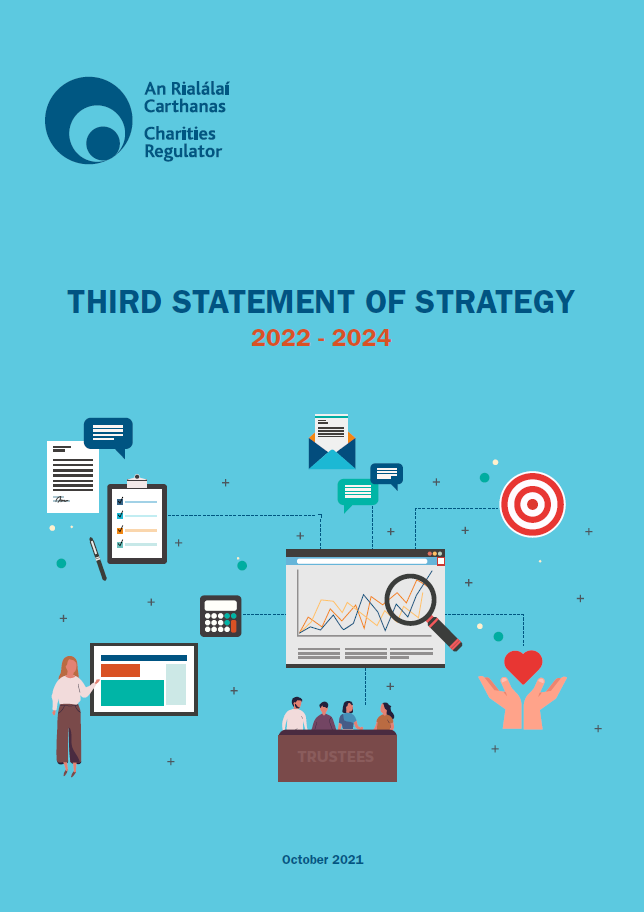 Charities Regulator third Statement of Strategy cover