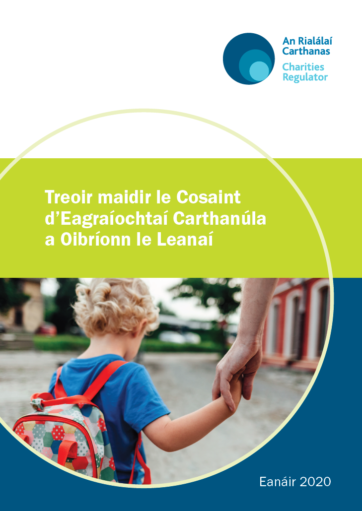 Treoir maidir le Cosaint d'Eagraíochtaí Carthanúla a Oibríonn le Leanaí